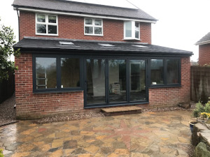 commercial lean to roof installation